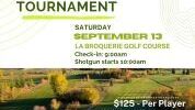 Golf Tournament - September 13, 2025